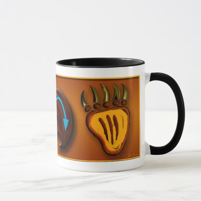 Taza Oso y patas (Derecha)