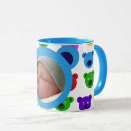 Taza Osos azules