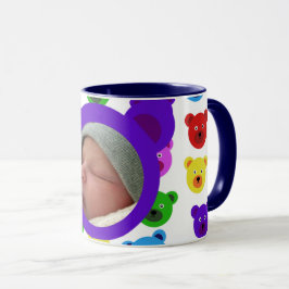 Taza Osos en morado