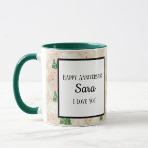 Taza Osos polares de Navidades cortos en bosque everver
