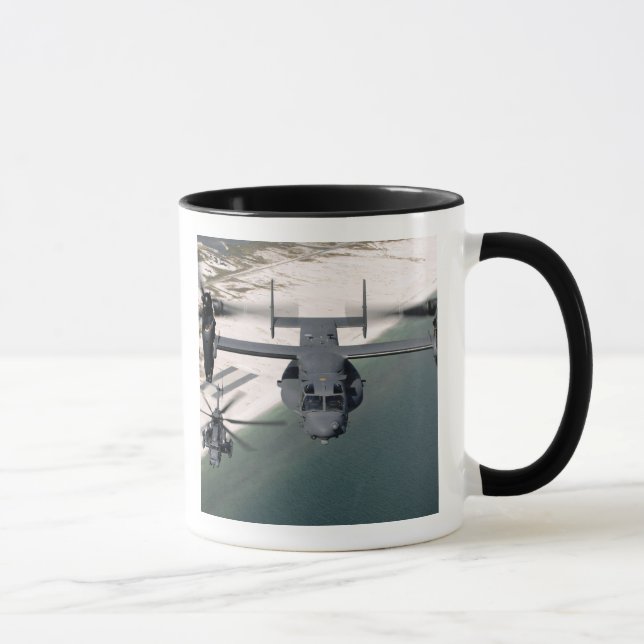 Taza Osprey CV-22 y baja ruptura MH-53 (Derecha)
