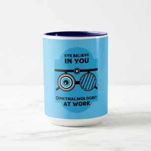 Taza Osteopatía Cirujanos Ojos Mug