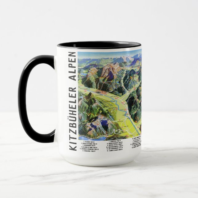 Taza " Österreich: 2021/heute - Kitzbühel/Zillertal ... (Izquierda)