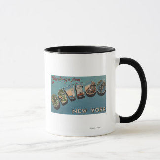 Taza Oswego, Nueva York - Escenas de letras grandes