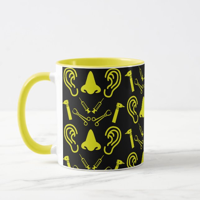 Taza Otolaringología Otorhinolaringólogo (Izquierda)