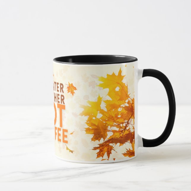 Taza Otoño Café Mug para días cómodos (Derecha)