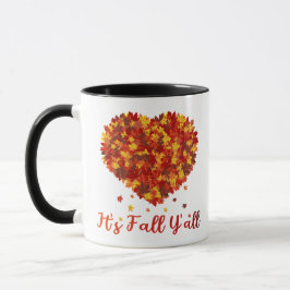 Taza Otoño de Acción de Gracias de otoño