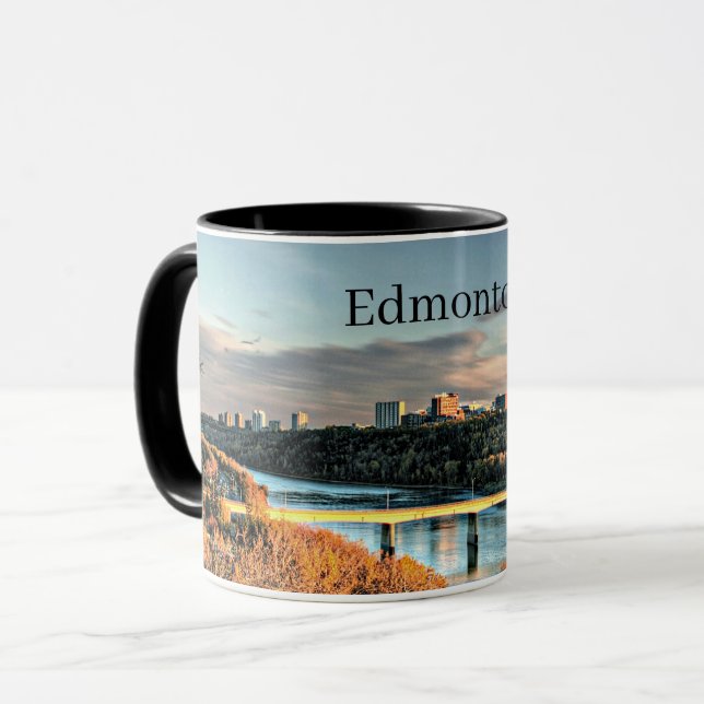 Taza Otoño en Edmonton (Anverso izquierdo)