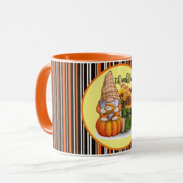 Taza Otoño Hermosa Colección Popular de Acción de Graci (Anverso izquierdo)