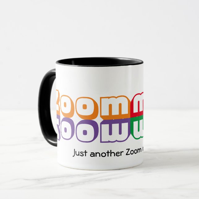 Taza Otra reunión de ZOOM (Anverso izquierdo)