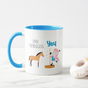 Taza Otros psicólogos contra tu psicología azul