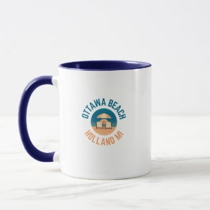 Taza Ottawa Beach Holland Michigan Mug