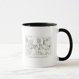 Taza Otto I que somete a Berenger II