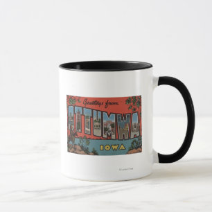 Taza Ottumwa, letra ScenesOttumwa, IA de IowaLarge