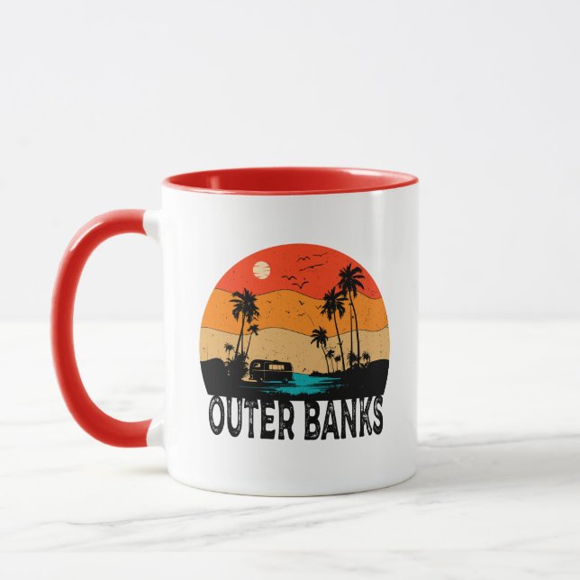 Taza Outer Banks North Carolina Vintage (Izquierda)
