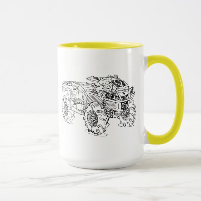 Taza Outlander XMR 2013 de CanAm (Derecha)