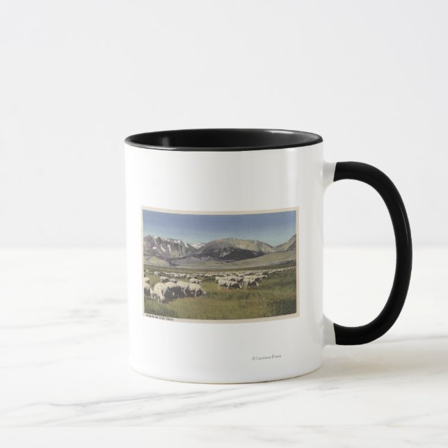 Taza Oveja californiana en la alta sierra (Derecha)