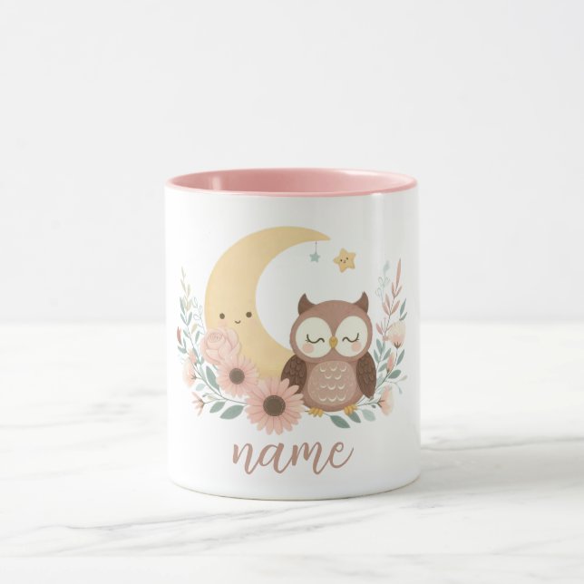 Taza Oveja de bebé con luna (Centro)
