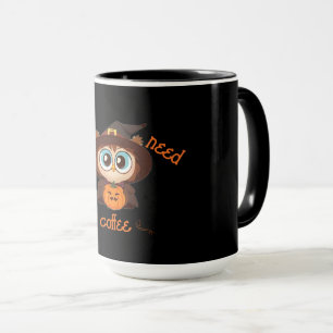 Taza Oveja/Otoño/Otoño/Halloween/calabaza