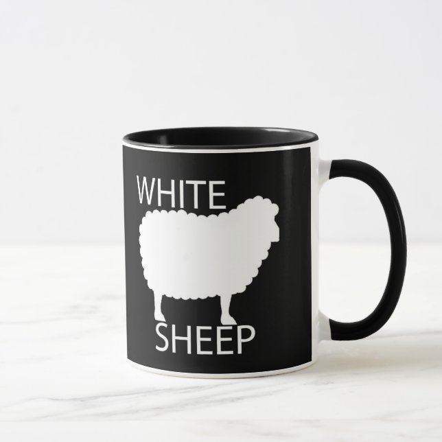 Taza Ovejas blancas (Derecha)