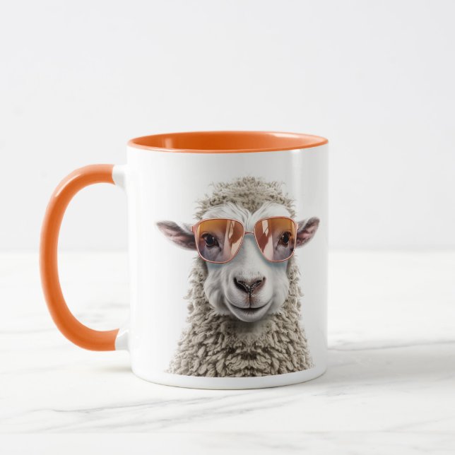 Taza Ovejas de brea de lana de Guay (Izquierda)