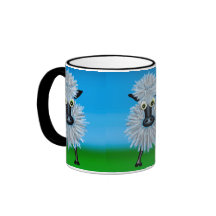 Ovejas del dibujo animado