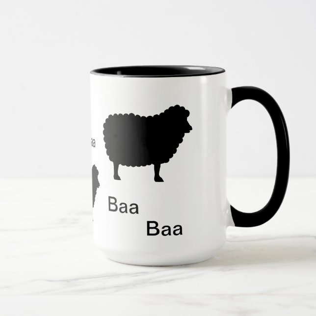 Taza Ovejas negras del Baa del Baa (Derecha)