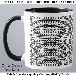Taza Overworked Underpaid Funny Modern Hidden Message