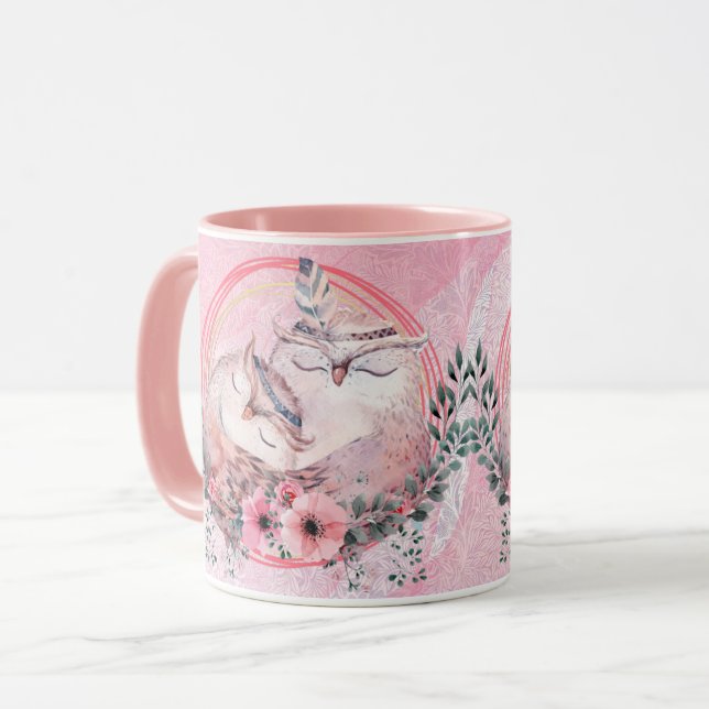 Taza Owl Te Ama Por Siempre Mug (Anverso izquierdo)