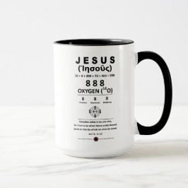 Taza Oxígeno 888 Nombre de Jesús