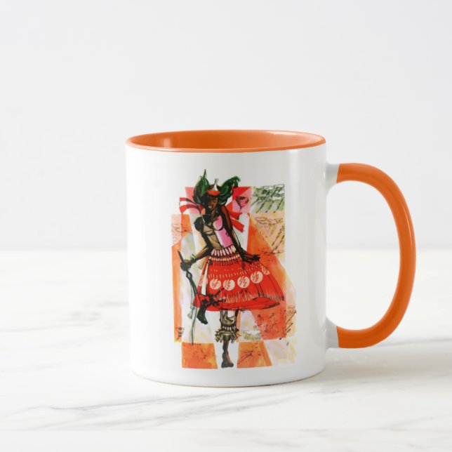 Taza Oya orisha (Derecha)