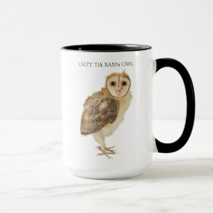 Taza Ozzy el búho de granero