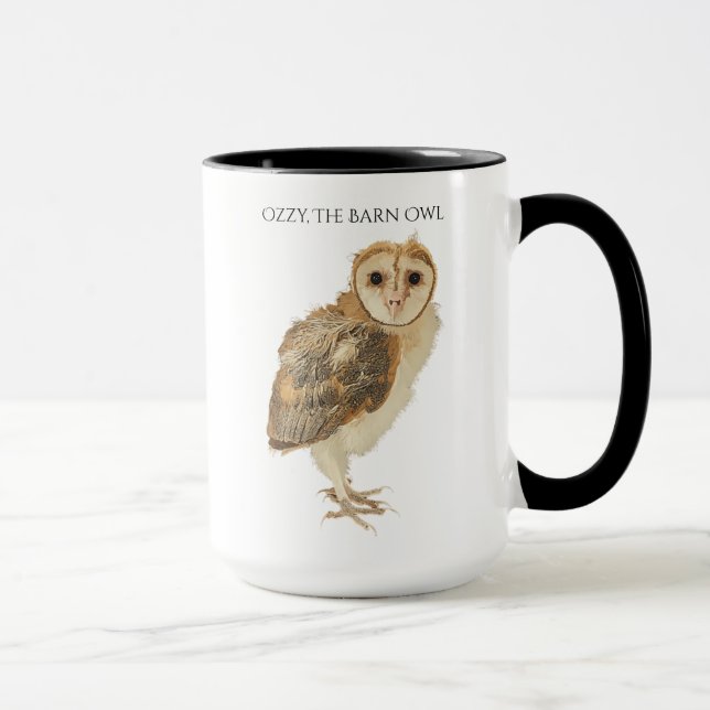 Taza Ozzy the Barn Owl Mug (Derecha)