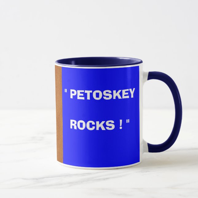 TAZA ¡P2200029, "PETOSKEYROCKS! " (Derecha)