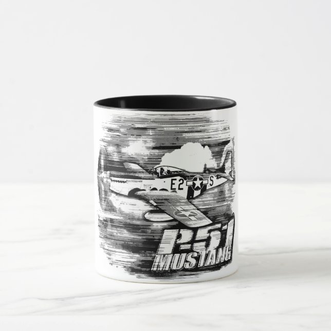 Taza P-51 Mustang (Centro)