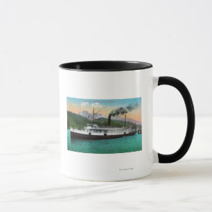 Taza P. C. Steamer "Ciudad de Seattle"