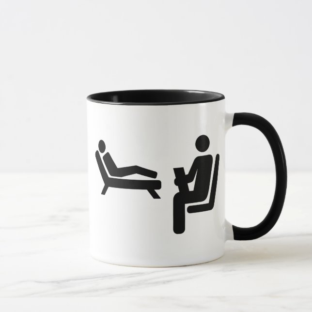 Taza Paciente del psicólogo (Derecha)