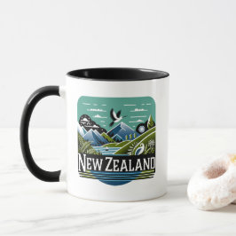Taza Pacífico Sur de Nueva Zelanda
