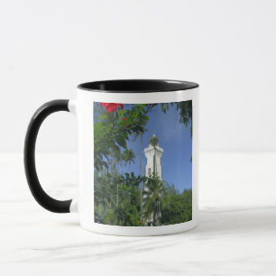 Taza Pacífico Sur, Polinesia Francesa, Tahití. Hibisco