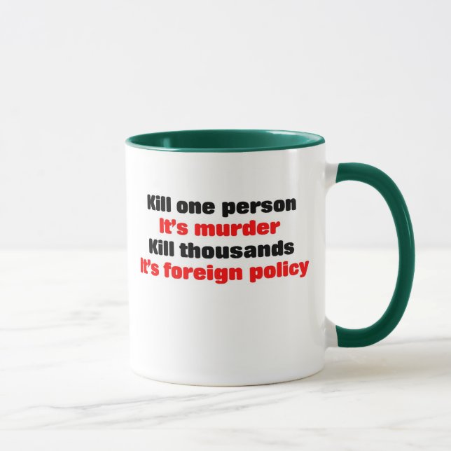 Taza Pacifista (Derecha)