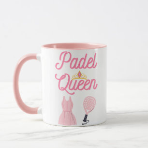 Taza Padel Queen Mug