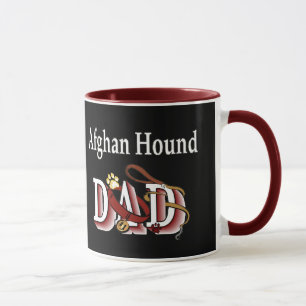 Taza Padre de Hound Afgano