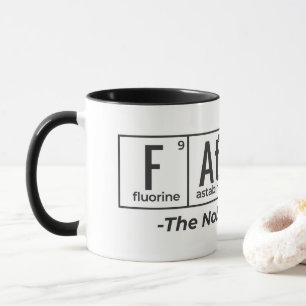 Taza Padre el noble elemento Padre Día de la Ciencia Ge