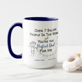 Taza PADRE Perfecta Para Mí - De Niño