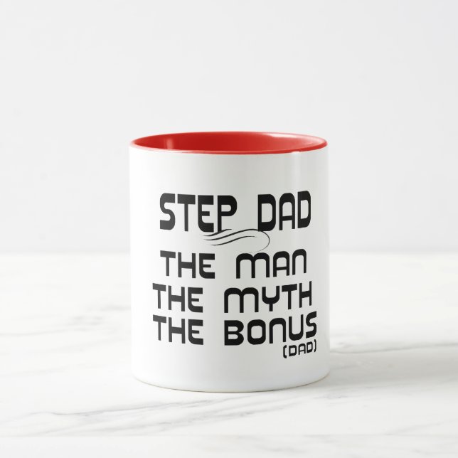 Taza padrino el mito hombre bonificación el día del pad (Centro)