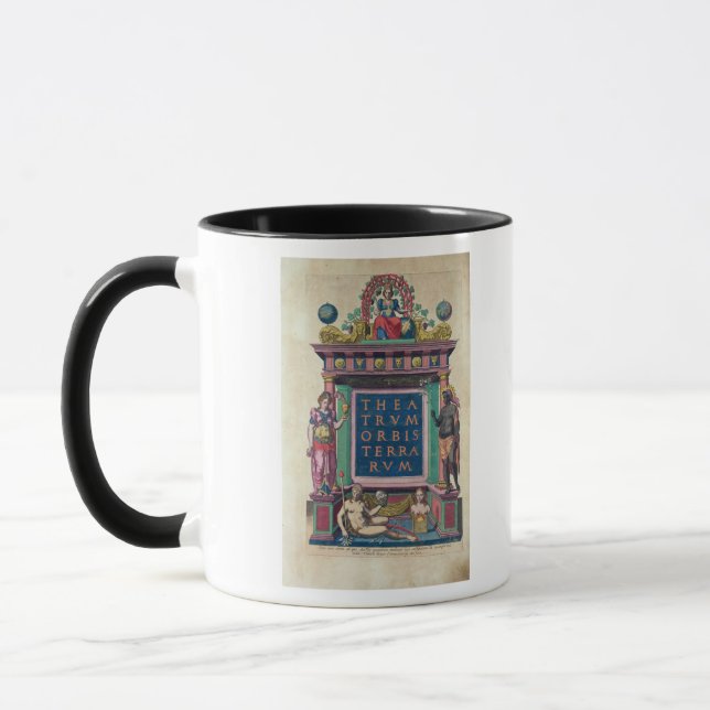 Taza Página de título, 3ro edición 'Theatrun Orbis (Izquierda)