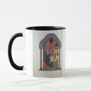 Taza Página de título de los cuatro evangelios de Isa