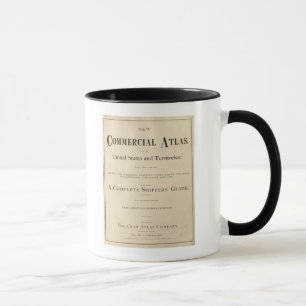 Taza Página de título Nuevo atlas comerciales