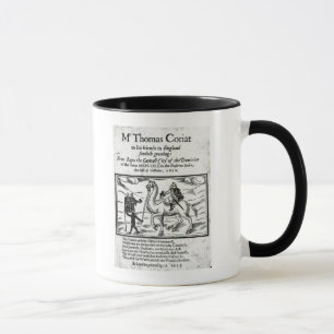 Taza Página de título, travles de Thomas Coryat en la