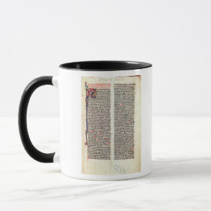 Taza Página del "Somme de Theologie'